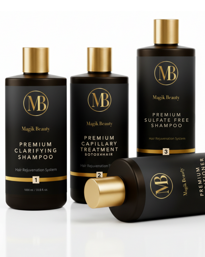 Premium 4 Step BTX4HAIR Complete Kit Treatment