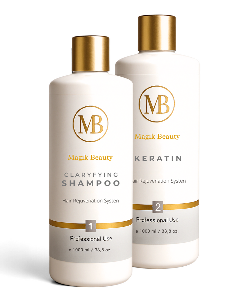 HCS Duo Clarifying Shampoo and Keratin Straightening Treatment